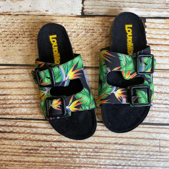 NEW LOUDMOUTH FRANKIE TROPICAL SLIDES - Picture 1 of 5
